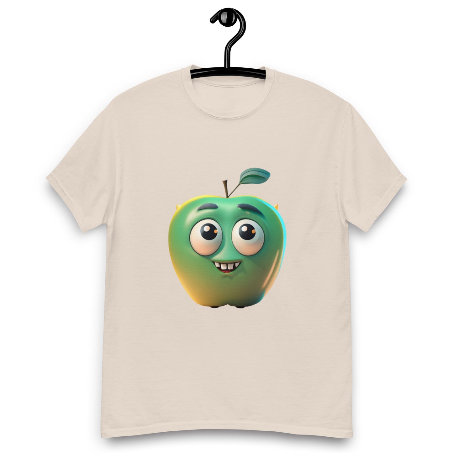 T-shirt Grönt Animerat Äpple