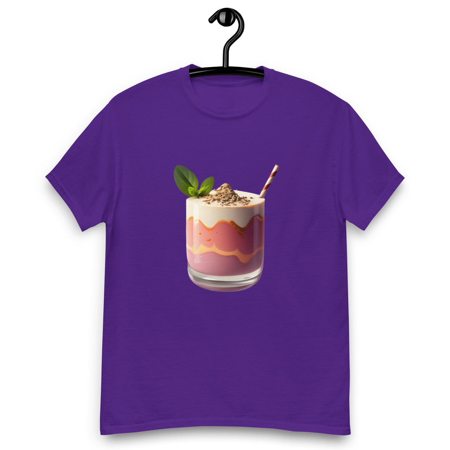 Stilren T-shirt med Smoothiemotiv