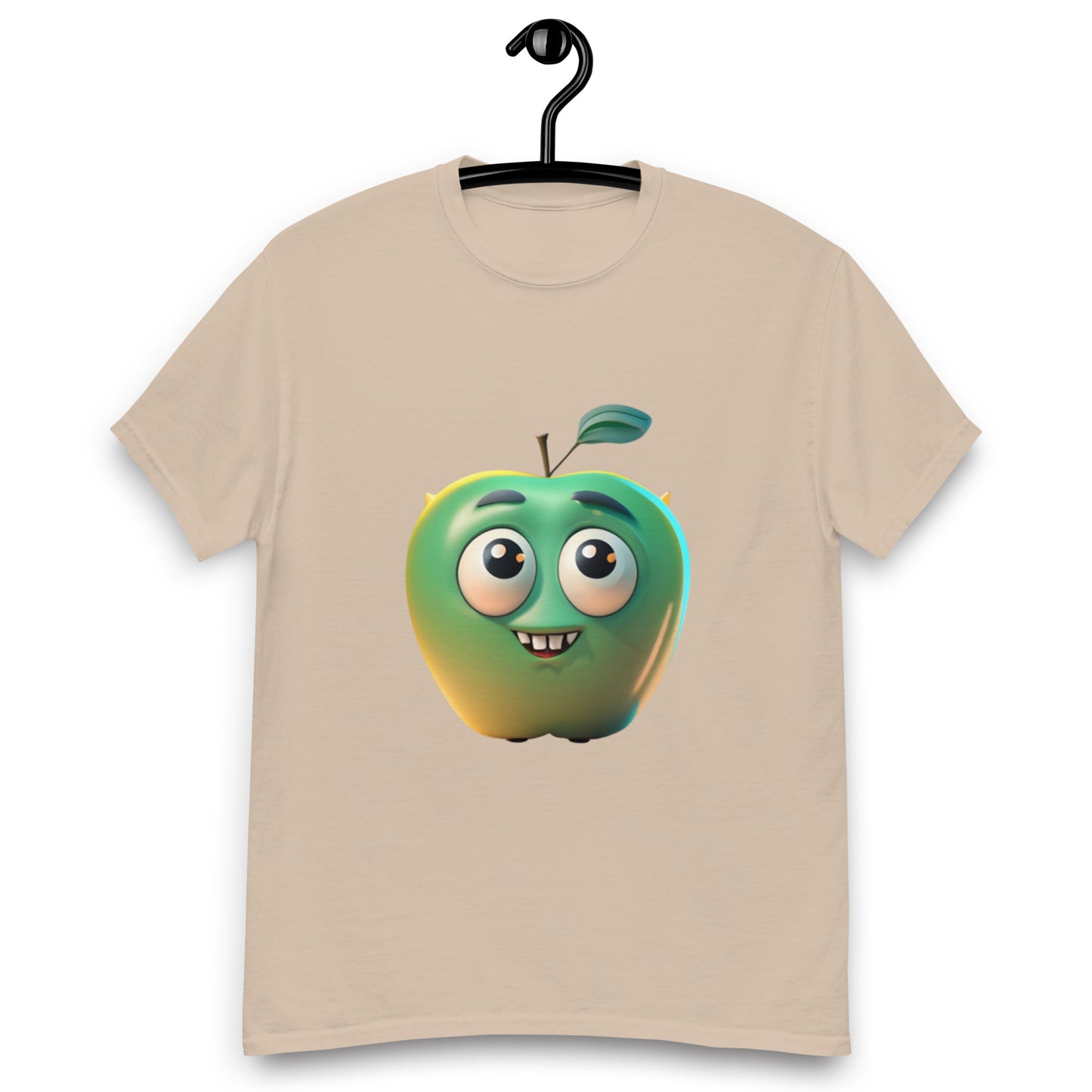 T-shirt Grönt Animerat Äpple