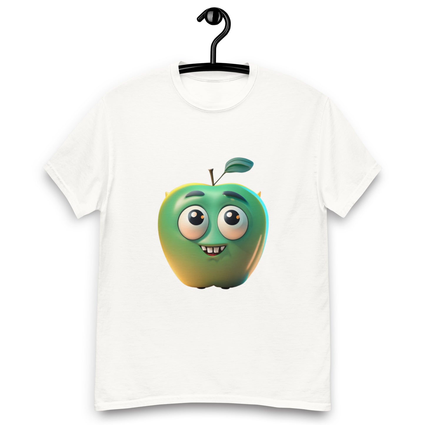 T-shirt Grönt Animerat Äpple